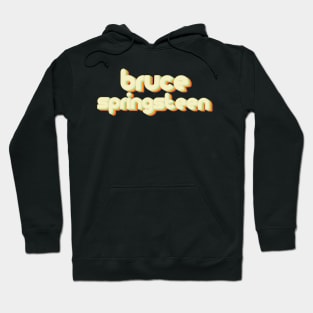 vintage color bruce springsteen Hoodie